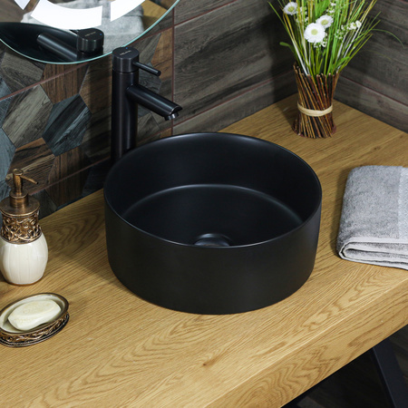 Раковина накладная (35,8х35,8) Melana 320357MB-805