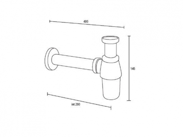 Сифон для раковины Margaroli 259OB