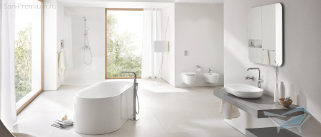 Унитаз напольный безободковый Grohe Essence Ceramic 39572 00H (3957200H)