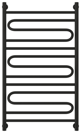 Полотенцесушитель Водяной Сунержа Элегия + (100х60) Матовый Черный 31-0205-1060