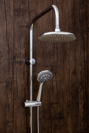 Душевая система с однорычажным смесителем Orange Alfi M18-933cr хром