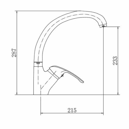 Смеситель для кухни FASHUN A4105