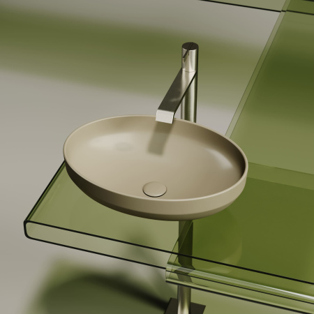 Раковина накладная (50,2х36,3) Ceramica Nova ELEMENT CN6056MC