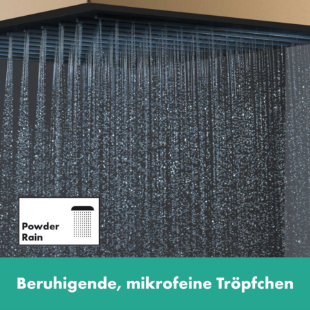 Верхний душ Hansgrohe Pulsify E 260 1jet EcoSmart+ 24333140 шлифованная бронза