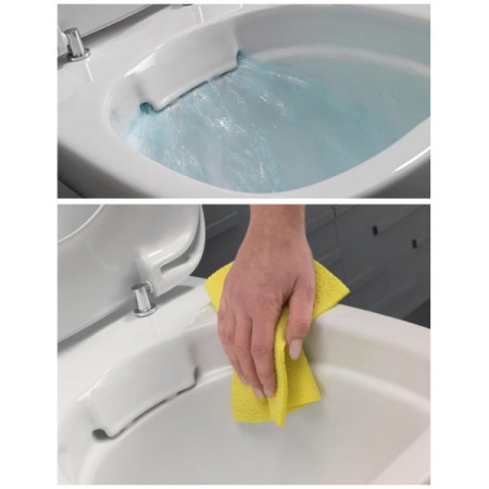 Подвесной унитаз безободковый  Ifo Grandy Rimfree RP213100200