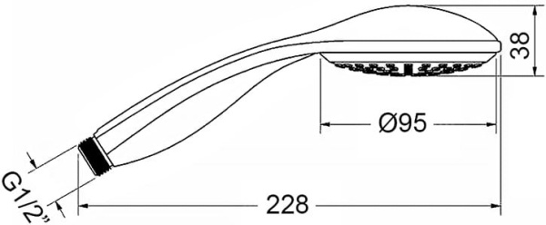 Ручная лейка D&K (DC1101601)