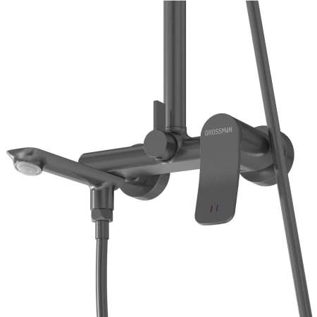 Душевая система Grossman Advans 500.K35.09.420 графит сатиновый