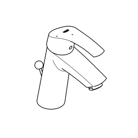 Смеситель однорычажный для раковины Grohe Eurosmart 23393 10E (2339310E) хром 