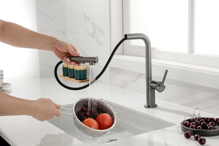 Смеситель для кухни Paulmark Neo Ne214419-B