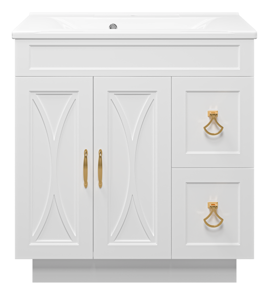 Тумба под раковину Misty Амбра 80  П-Амб0080-011-2Я