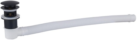 Слив-перелив для ванны BelBagno BB39-OVF-NERO черный