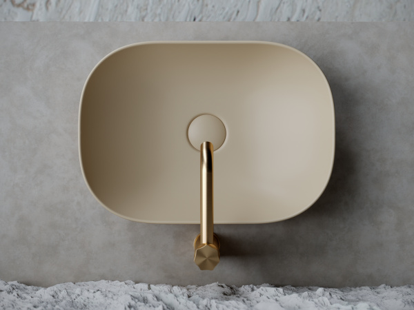 Раковина накладная (45,5х32,5) Ceramica Nova ELEMENT CN6009MC