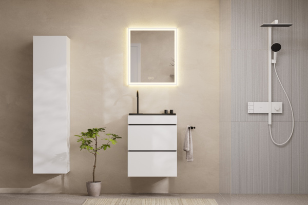 Держатель для полотенец двойной Hansgrohe AddStoris 41770340 шлифованный черный хром