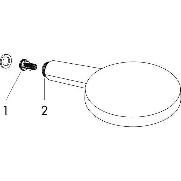 Ручной душ Hansgrohe Raindance Select S 120 3jet EcoSmart 26531000 хром