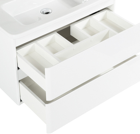 База под раковину BelBagno  ALBANO-CER-1050-2C-SO-BL подвесная Bianco Lucido