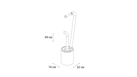 Стойка напольная FIXSEN Wendy FX-7032-93