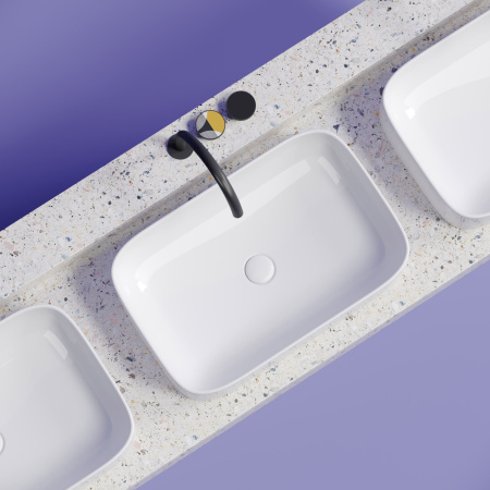 Раковина накладная (60,5х38) Ceramica Nova ELEMENT CN6053