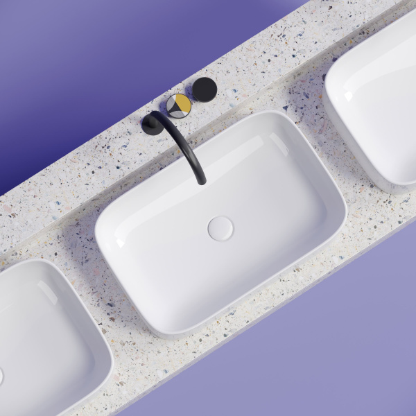 Раковина накладная (60,5х38) Ceramica Nova ELEMENT CN6053