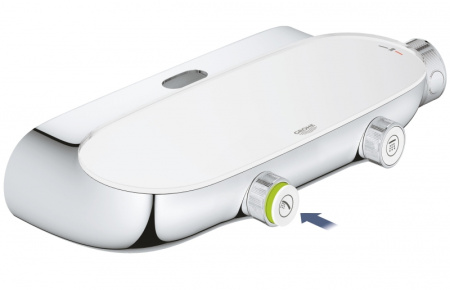 Душевая система с термостатом для настенного монтажа Grohe Rainshower System SmartControl 360 MONO 26361 000 (26361000) хром