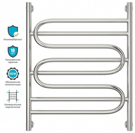 Водяной полотенцесушитель Сунержа Иллюзия+ 00-0210-7060
