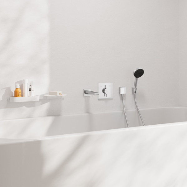 Излив для ванны Hansgrohe Tecturis E 73410000 хром