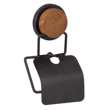 Бумагодержатель Fixsen с крышкой MAGIC WOOD FX-46010