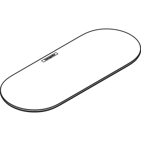 Крышка для корзины Hansgrohe WallStoris 27925700 белый матовый