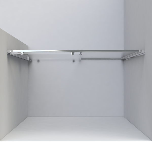 Душевая дверь Vincea Garda VDS-1G160CL, (160х190)   хром, стекло прозрачное