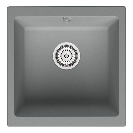 Мойка кухонная Point Бату 45 PN3008AL, серый