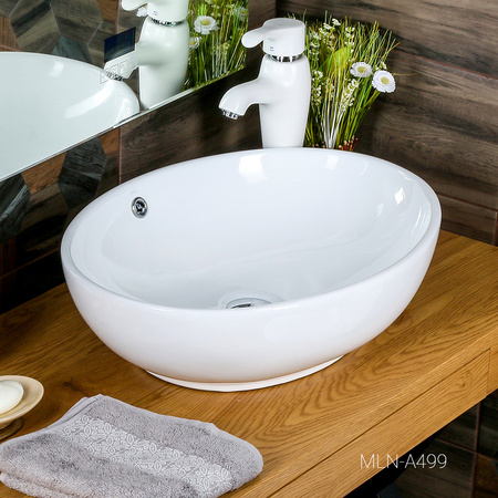 Раковина накладная (60х44) Melana A499-805