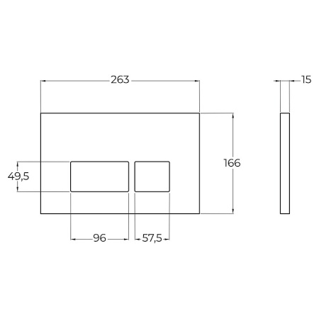 Инсталляция BelBagno BB026/BB042BL
