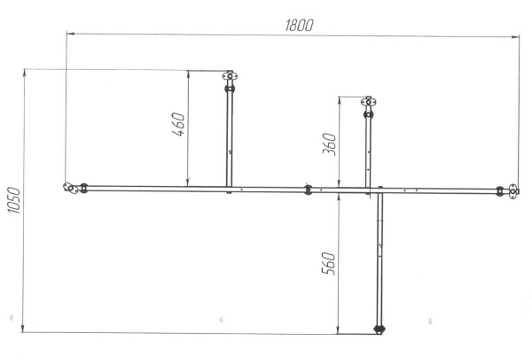 Рама разборная 1Marka DIANA 160 03ди1610