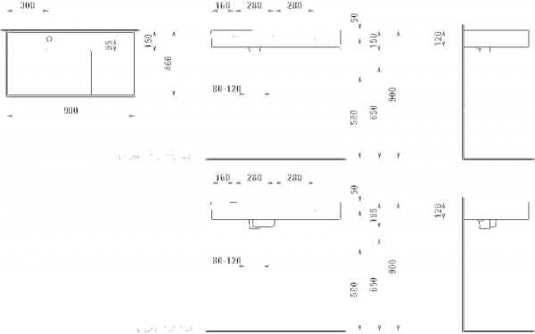 Раковина Laufen Kartell 8.1033.8.000.104.1