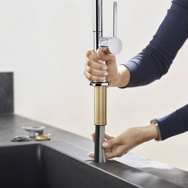 Кухонный смеситель Hansgrohe Talis 210 M54 72800000, хром