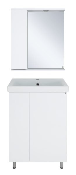 Зеркало-шкаф (60х72) Misty Лира 60 левый П-Лир04060-013Л