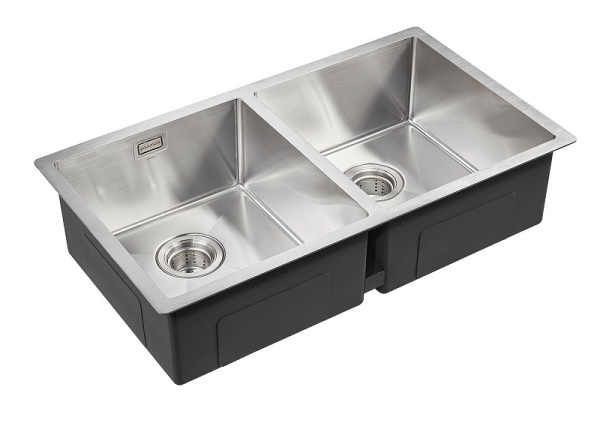 Кухонная мойка Paulmark Dopplet PM507844-BS брашированная нерж.сталь