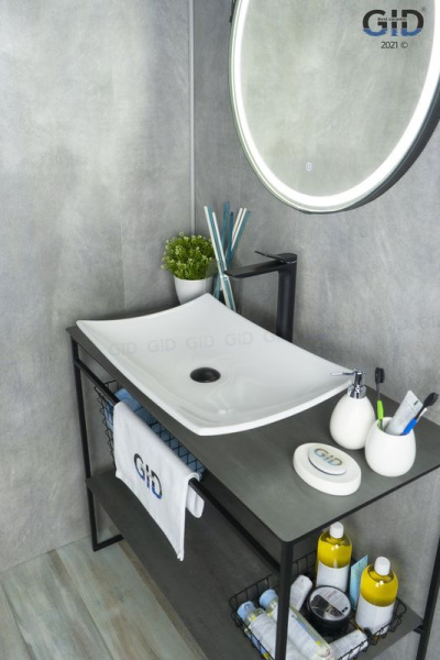 Раковина накладная (60х39) Gid N9177