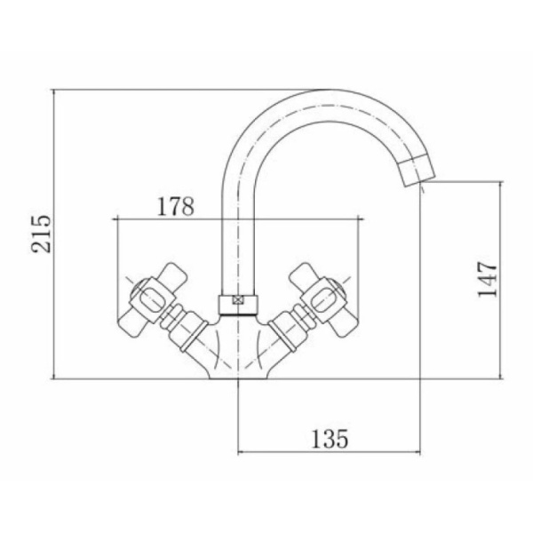 Смеситель для раковины FASHUN  A1318