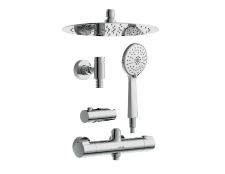 Душевая система термостатическая Cersanit ODRA 63069
