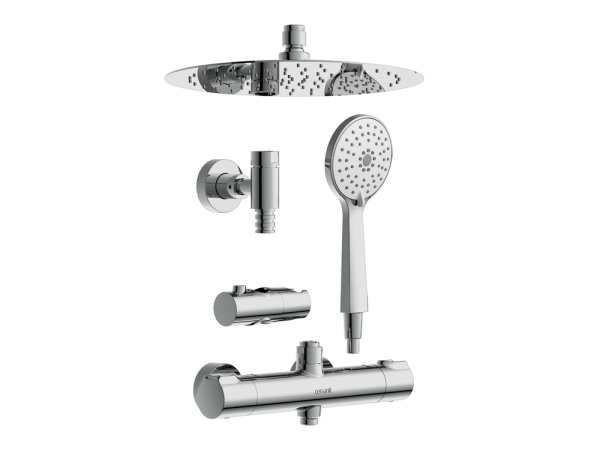 Душевая система термостатическая Cersanit ODRA 63069