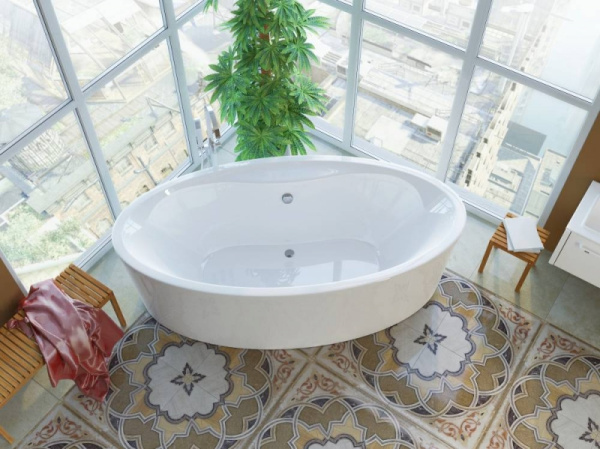 Акриловая ванна Alpen Ventura AVB0019 Акриловая ванна Alpen Ventura AVB0019