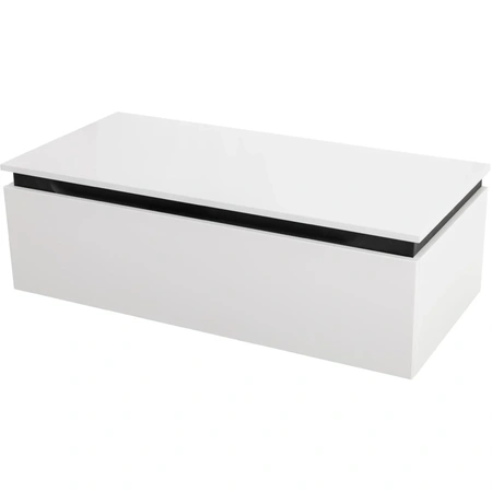 Тумба под раковину Cezares SLIDER-1000-1C-PI-BO Bianco Opaco