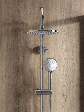 Душевая система Orange Otto M22-911cr смеситель с изливом, хром