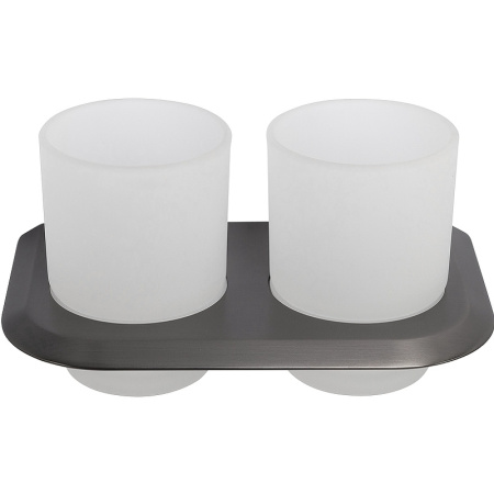 Стакан для зубных щеток  двойной CEZARES LINER-TUMDS-GM