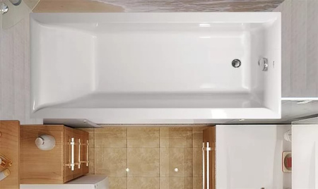 Акриловая ванна Vagnerplast Veronela (150x70) VPBA157VEA2X-04