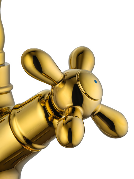 Смеситель для раковины WONZON & WOGHAND RETRO, глянцевое золото WW-88139020-PG Смеситель для раковины WONZON & WOGHAND RETRO, глянцевое золото WW-88139020-PG