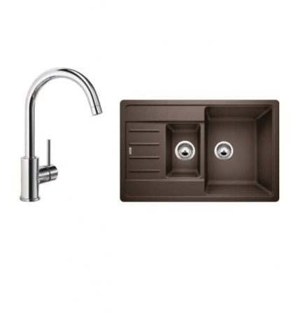 Комплект Blanco LEGRA 6 S Compact + MIDA 521307M1