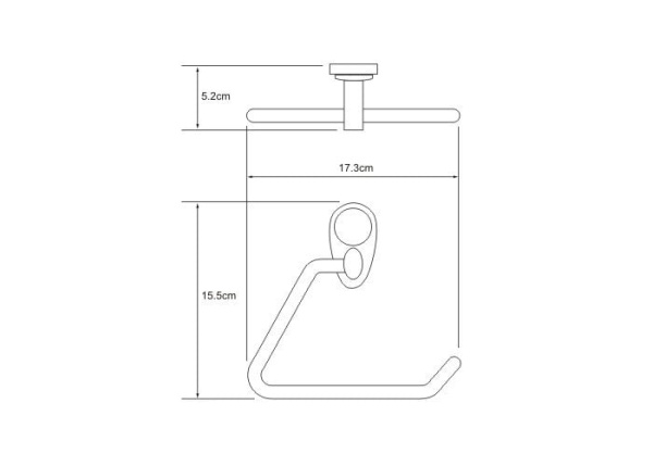 Полотенцедержатель WasserKraft Main 9261