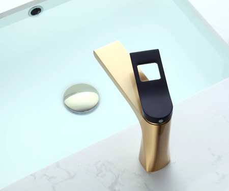 Смеситель для раковины Bronze de Luxe Element EL02GB