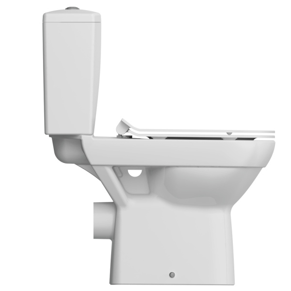 Унитаз напольный безободковый Cersanit CITY Clean On 011 3/5 DPL EO slim S-KO-CIT011-3/5-COn-S-DL-w